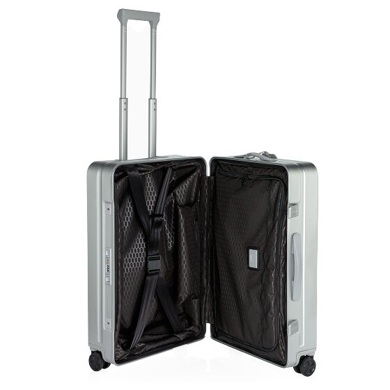 Porsche Design Roadster Trolley met 4 wielen, Aluminium, 67 cm