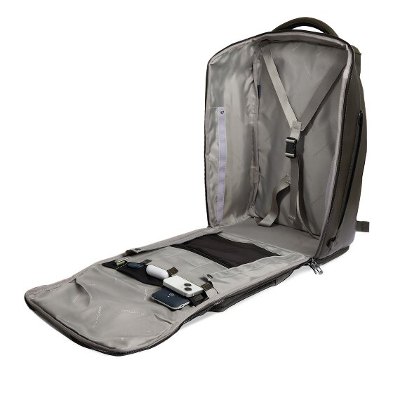 Piquadro Philip Dagrugzak Leer 50 cm Laptop compartiment