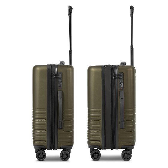 camel active Hanoi 4 wielen Cabinewagen S 55 cm met uitbreidingsplooi