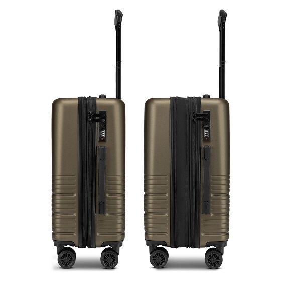 camel active Hanoi 4 wielen Cabinewagen S 55 cm met uitbreidingsplooi