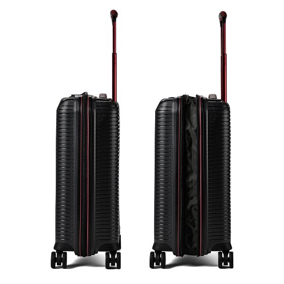 Polestream Paris 4 wielen Cabinewagen 55 cm met uitbreidingsplooi