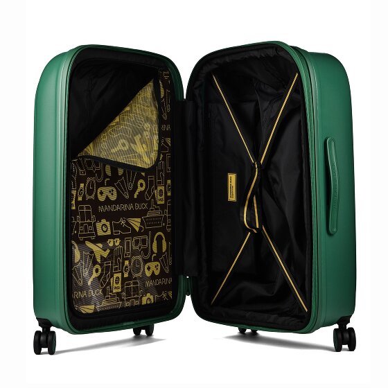 Mandarina Duck Logoduck + 4 wielen Trolley M 69 cm