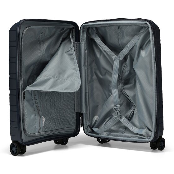 d&n Travel Line 4700 4 wielen Cabinewagen 55 cm met uitbreidingsplooi