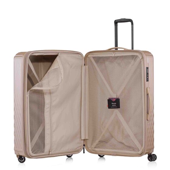 Pack Easy Flow 4 wielen Trolley L 75 cm met uitbreidingsplooi