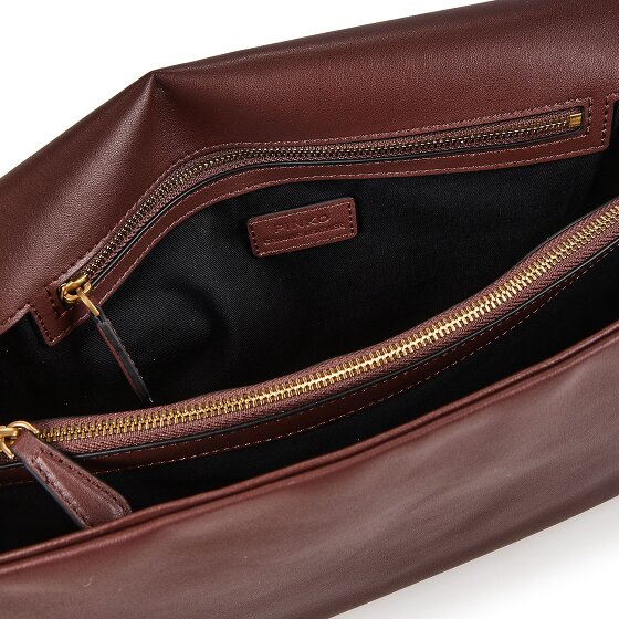 PINKO Click Soft Classic Schoudertas Leder 32 cm