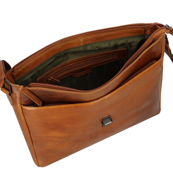 Greenburry Newport Boodschapper Leer 35 cm