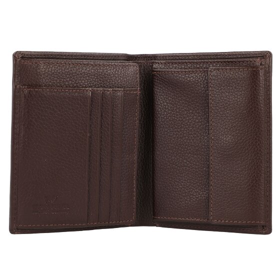 Braun Büffel Prato Portemonnee RFID Leer 10 cm