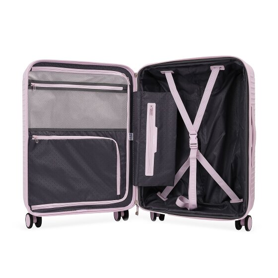 Hedgren Raku 4 wielen Trolley 65.5 cm met uitbreidingsplooi