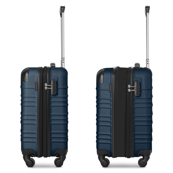 Wenger Amplar Evo 4 wielen Cabinewagen S 53 cm met uitbreidingsplooi