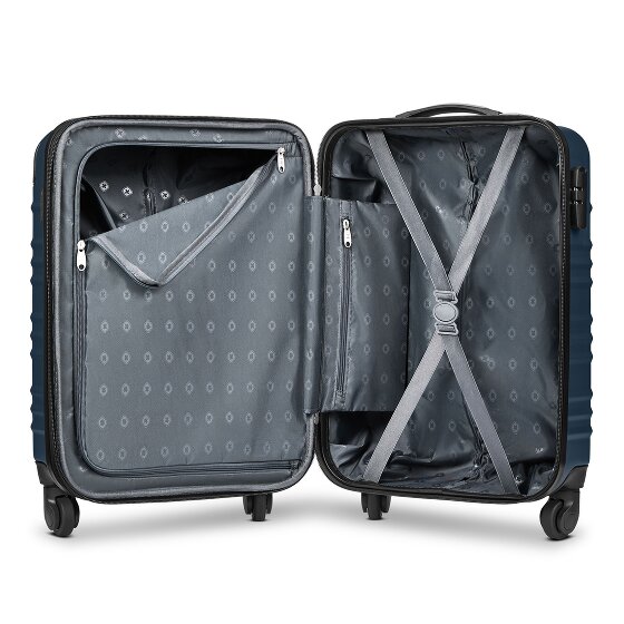 Wenger Amplar Evo 4 wielen Cabinewagen S 53 cm met uitbreidingsplooi
