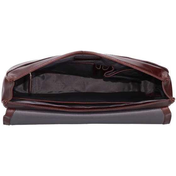 bugatti Romano Messenger Leder 40 cm Laptopcompartiment