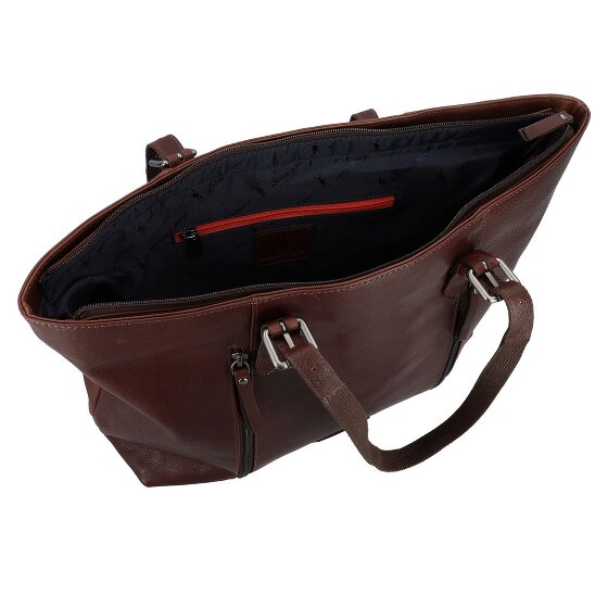 Jack Kinsky Montreal Schoudertas Leer 34 cm