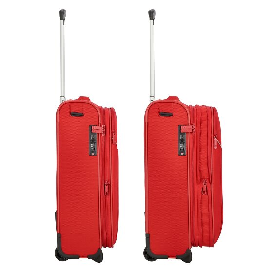 Roncato Ironik 2.0 4 wielen Cabinewagen 55 cm met uitbreidingsplooi