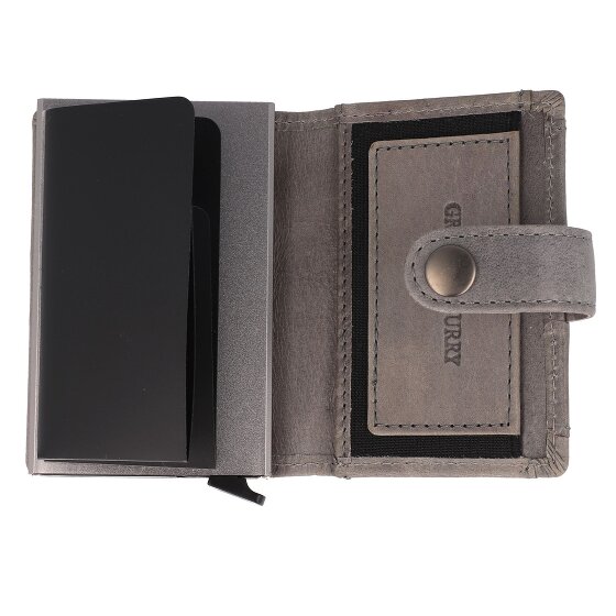 Greenburry Vintage Portemonnee RFID-bescherming Leer 7.5 cm