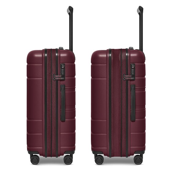 Redolz Essentials 11 4 wielen Kofferset 3-delig met uitbreidingsplooi