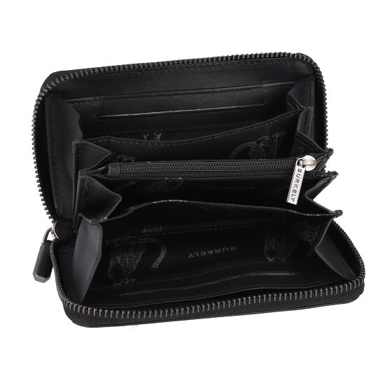 Burkely Nocturnal Nova Portemonnee RFID-bescherming Leer 14.5 cm