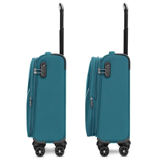Stratic taska 4-Wiel Cabin Trolley S 55 cm met uittrekbare plooi