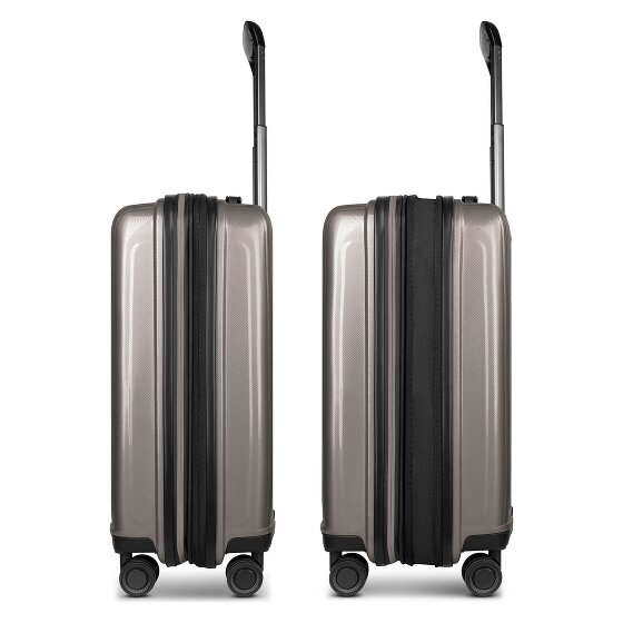 Redolz Essentials 14 4-wiel kofferset + beautycase 4 stuks met stretchvouw