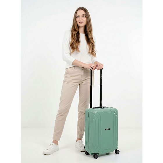 Redolz Essentials 15 4-wiel cabinewagen 55 cm met driepuntsbevestiging