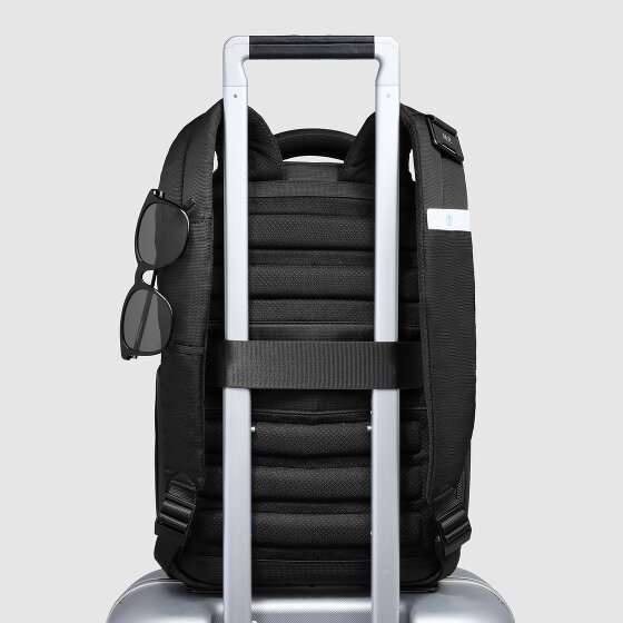 Piquadro Orion Zakelijke rugzak RFID-bescherming 38 cm Laptop compartiment