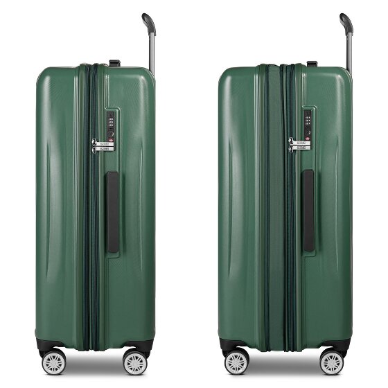 Bric's Cervia 2.0 4 wielen Trolley L 77 cm met uitbreidingsplooi