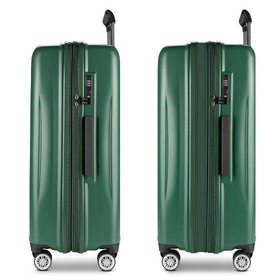 Bric's Cervia 2.0 4 wielen Trolley L 77 cm met uitbreidingsplooi