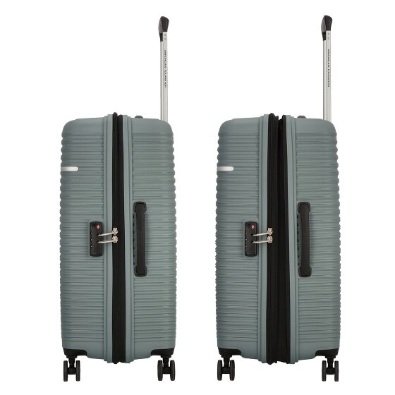 American Tourister Liftoff 4 wielen Kofferset 3-delig met uitbreidingsplooi