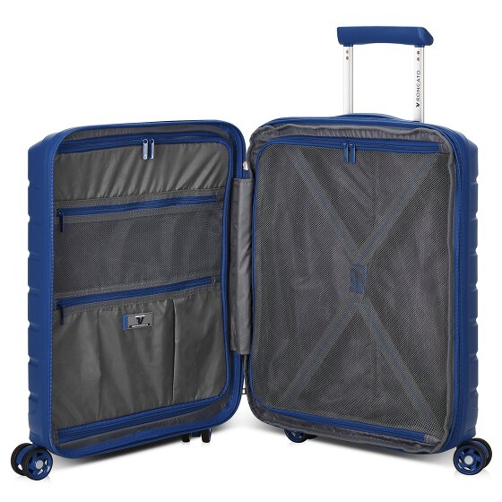 Roncato B-Flying Move 4 wielen Cabinewagen 55 cm met uitbreidingsplooi