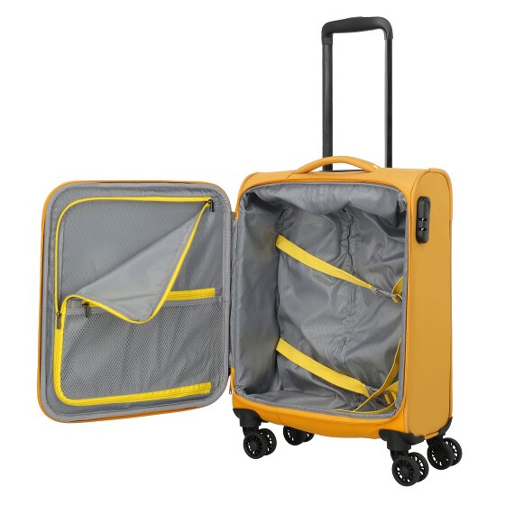 Travelite Umbria 4 wielen Cabinewagen S 55 cm