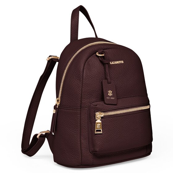 Lazarotti Bologna Leather Stad rugzak Leer 27 cm