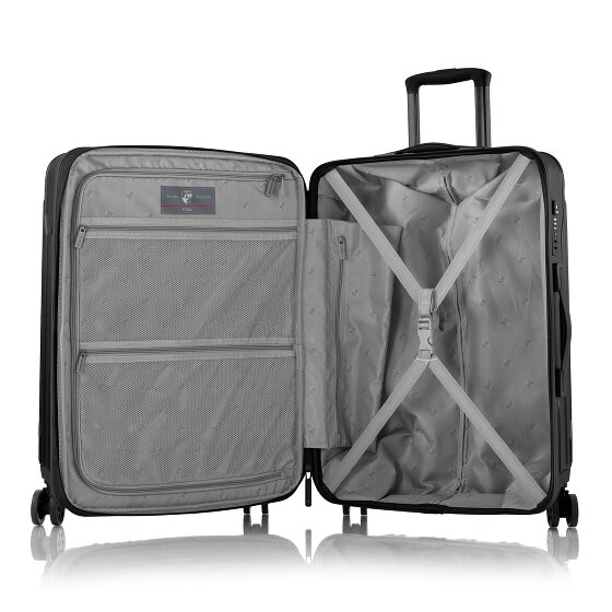 Heys Xtrak 4 wielen Trolley M 66 cm met uitbreidingsplooi