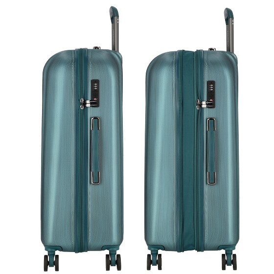 Polestream Moonrock 4 wielen Trolley L 78 cm met uitbreidingsplooi