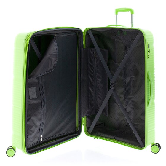 Gladiator 0800 4 wielen Trolley 76 cm met uitbreidingsplooi