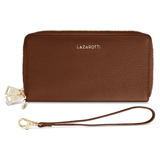 Lazarotti Bologna Leather Portemonnee RFID-bescherming Leer 20 cm