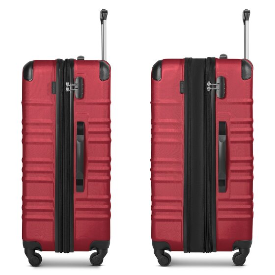 Wenger Amplar Evo 4 wielen Trolley L 75 cm met uitbreidingsplooi