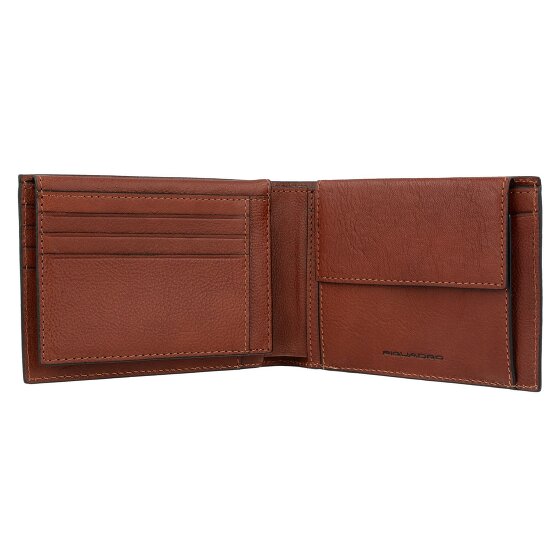 Piquadro Portemonnee M Leer 12,5 cm