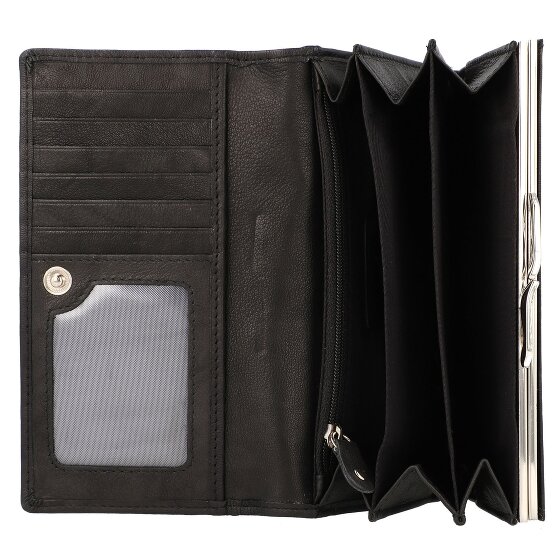 Greenburry Basic Portemonnee RFID Leer 17 cm