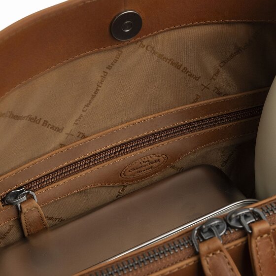 The Chesterfield Brand Lioren Schoudertas Leder 31 cm