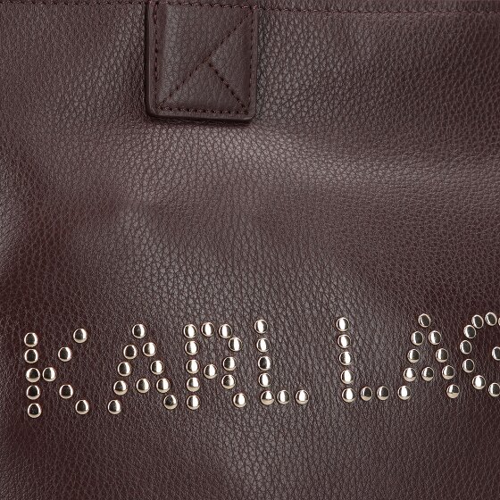 Karl Lagerfeld Signature Shopper Tas Leer 33 cm