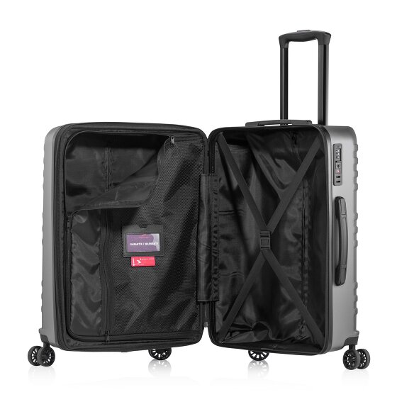 Pack Easy Mena 4 wielen Trolley 64 cm met uitbreidingsplooi