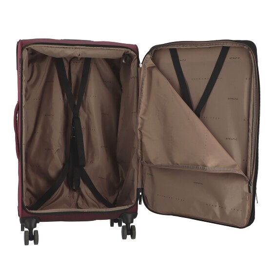 Stratic Bendigo Light Plus 4-wielige trolley 72 cm Laptopvak