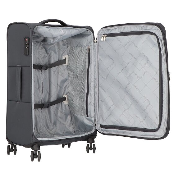 Worldpack Dublin 4 wielen Kofferset 3-delig met uitbreidingsplooi Worldpack Dublin 4 wielen Kofferset 3-delig met uitbreidingsplooi