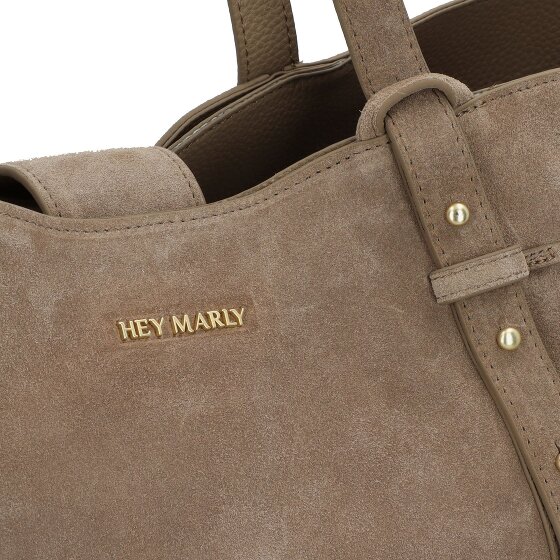Hey Marly Pretty Wonder Suede Shopper Tas M Leer 50 cm