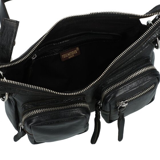 Taschendieb Wien Salvatorgasse Schoudertas Leer 24 cm