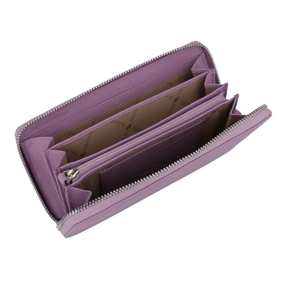 Braun Büffel Joy Portemonnee RFID-bescherming Leer 19 cm