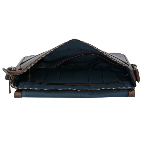 Leonhard Heyden Roma Boodschapper Leder 38 cm Laptopcompartiment