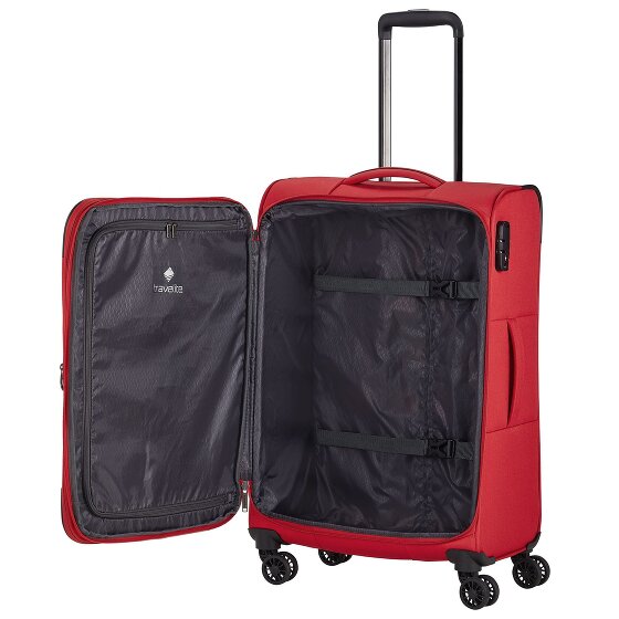 Travelite Chios 4 wielen Trolley 67 cm met uitbreidingsplooi