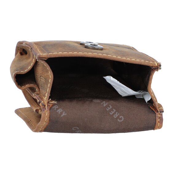 Greenburry Vintage sigarettenkoker leer 7,5 cm