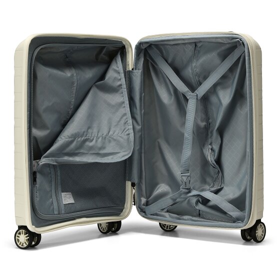 d&n Travel Line 4700 4 wielen Cabinewagen 55 cm met uitbreidingsplooi