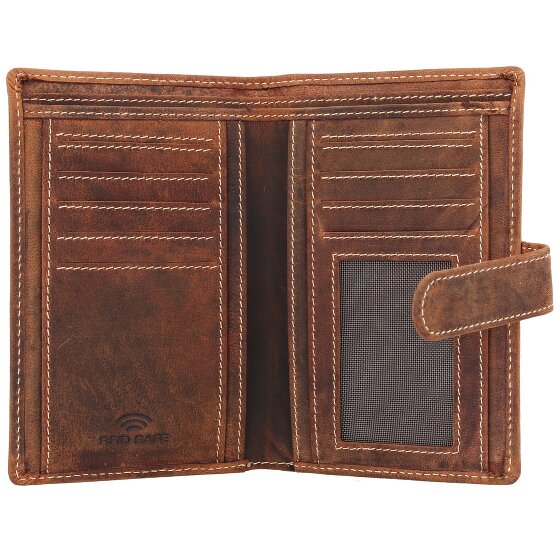 Jack Kinsky Baltimore 818 Portemonnee RFID Leer 15 cm